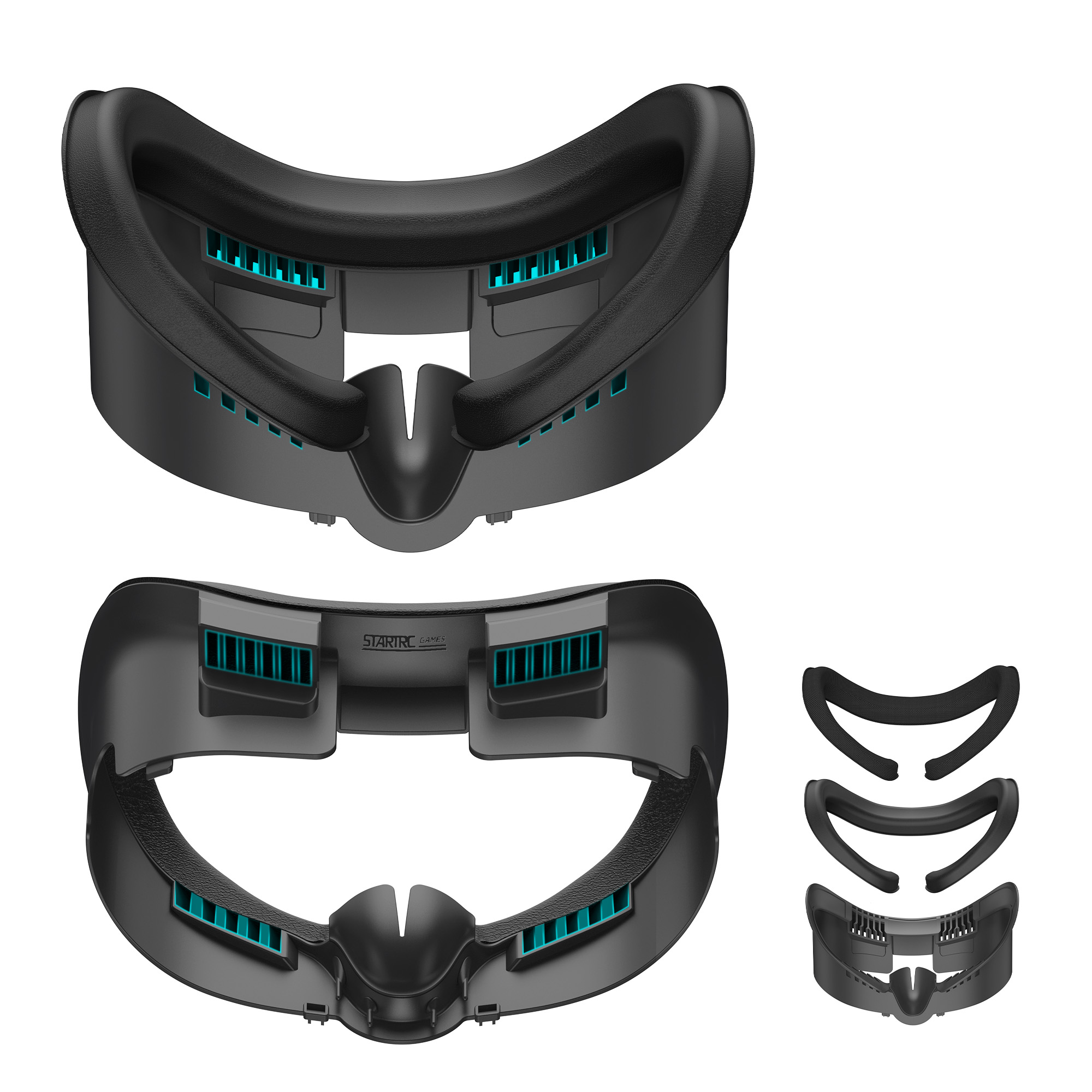 STARTRC GAMES For Meta Quest 3 VR Facial Interface Face Cover Pad Face Cushion Accessories