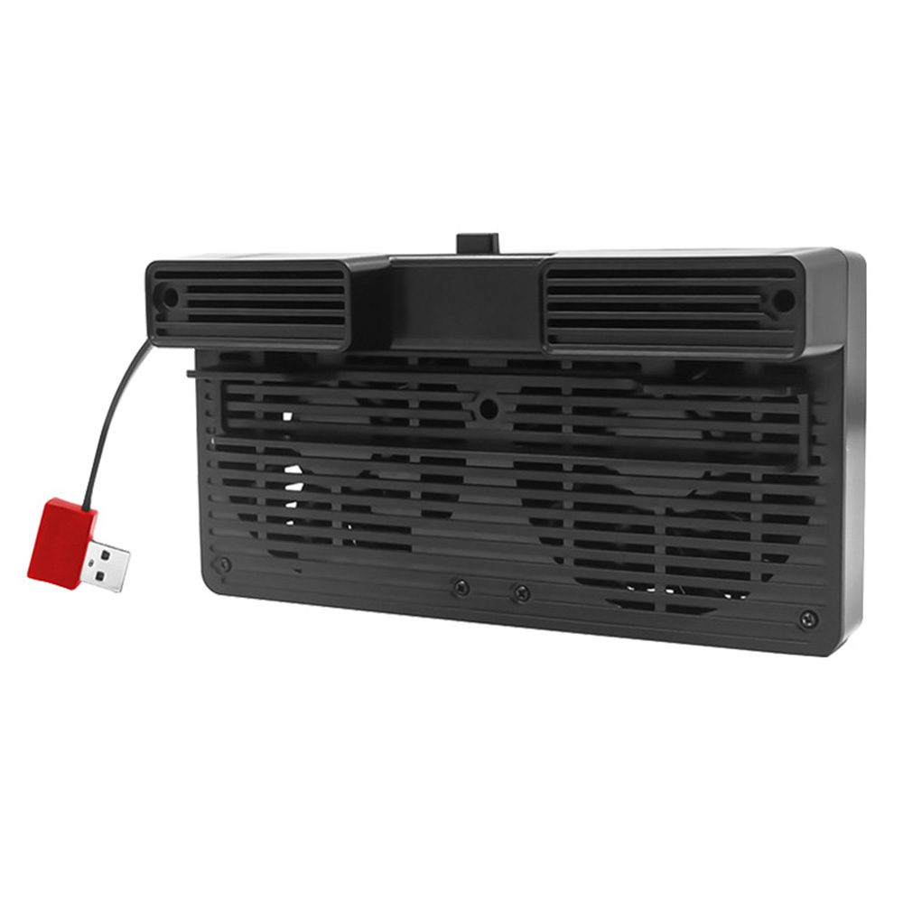 DATA FROG Game Console Radiator Base with Dual Cooling Fans for Nintendo Switch / Switch Lite Console