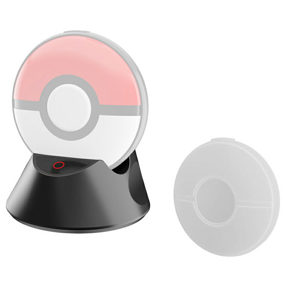 HBS-524 Charging Stand for Pokemon GO Plus + Anti-Slip Charger Dock with Silicone Cover