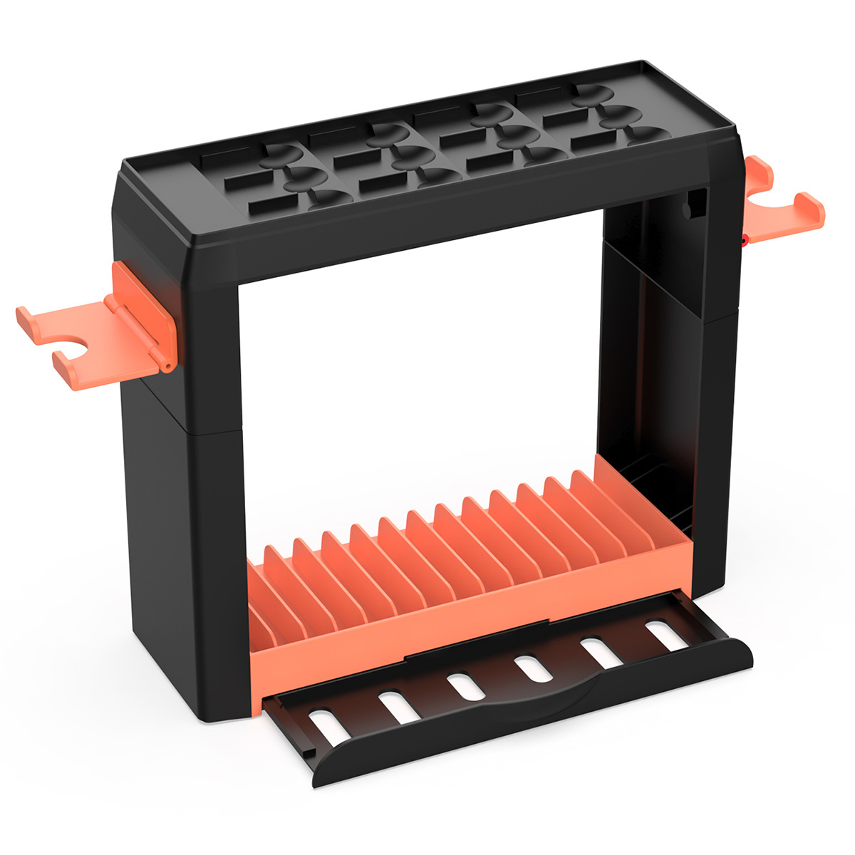 DOBE TNS-19051B For Nintendo Switch OLED / Switch 2 / Switch Multi-Function Storage Stand Console Game Card Cartridge Holder