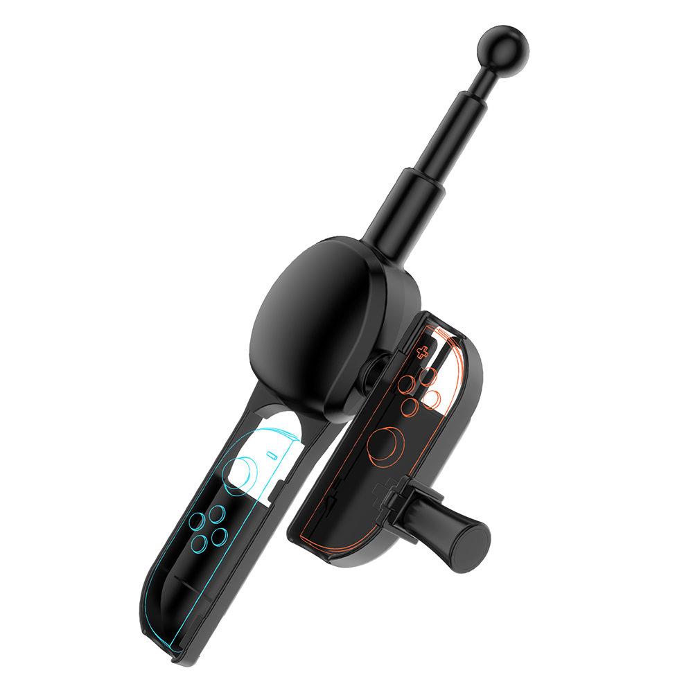 JYS-NS2285 For Nintendo Switch 2 Fishing Rod Controller Game Accessories Motion Sensing Grip Handle