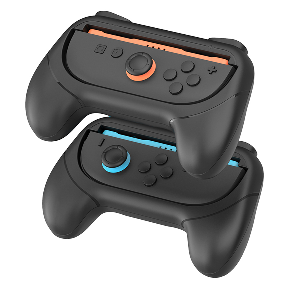 IPEGA PG-SW2055D 1 Pair For Nintendo Switch 2 Ergonomic Game Controller Joy-Con Handle Grip - Black