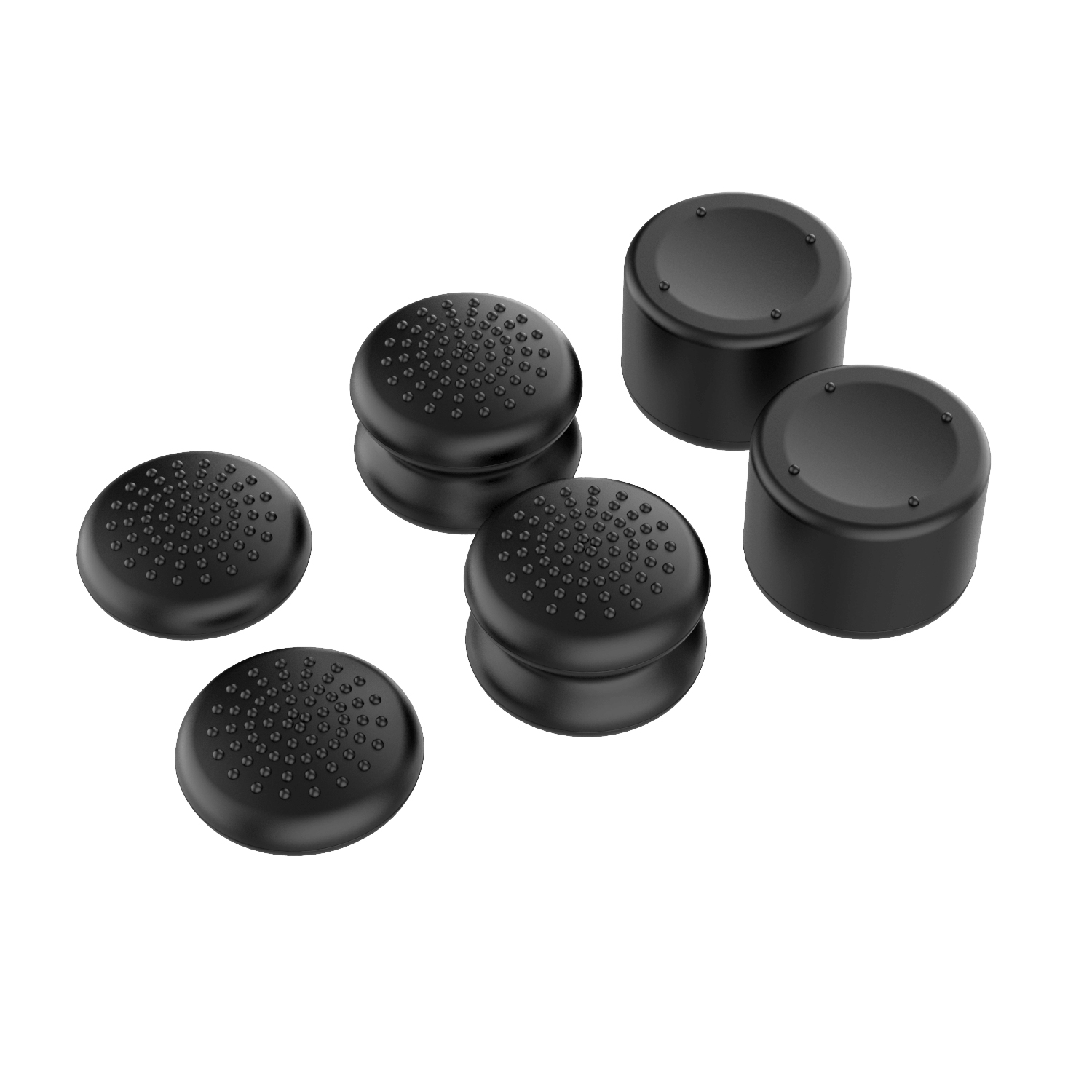 IPEGA PG-SW2026B 6Pcs / Set For Nintendo Switch 2 Joystick Caps High Medium Low Thumb Grips