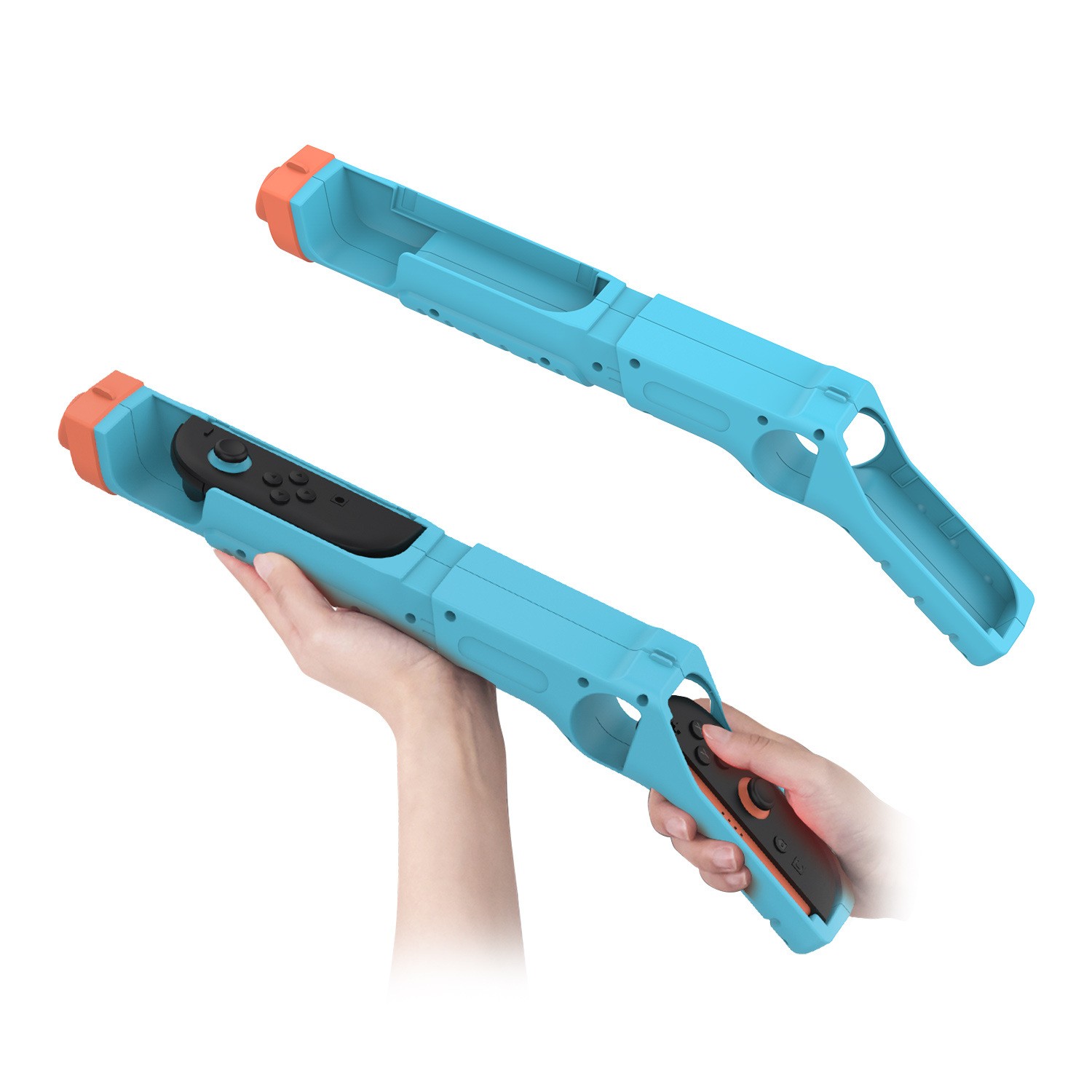 DOBE TNS-3183 1Pc Shooting Game Gun Controller for Nintendo Switch 2 / Switch / Switch OLED Gun Stock Joy-Con Grip Handle