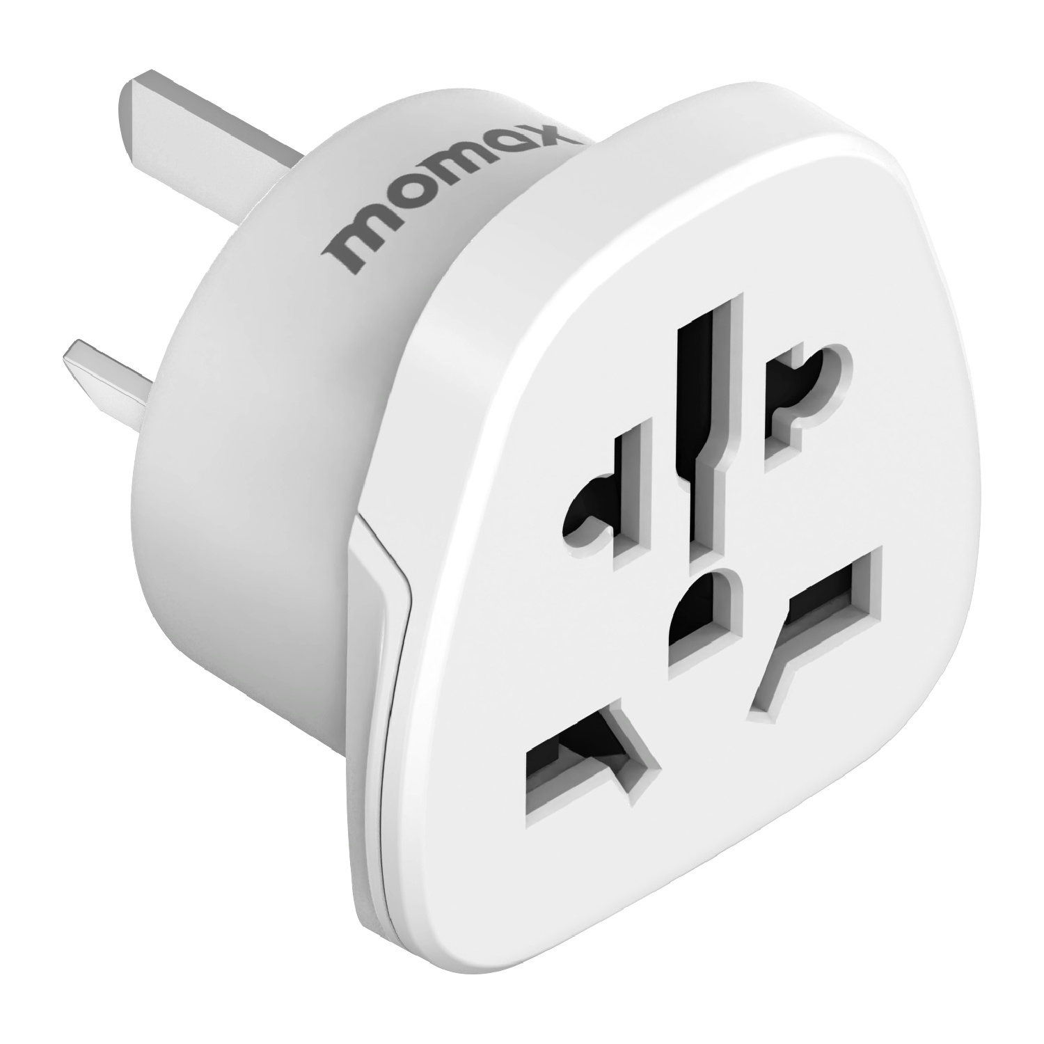 MOMAX 1-World 2500W Global Travel Adapter Universal Power Converter - AU Plug / White