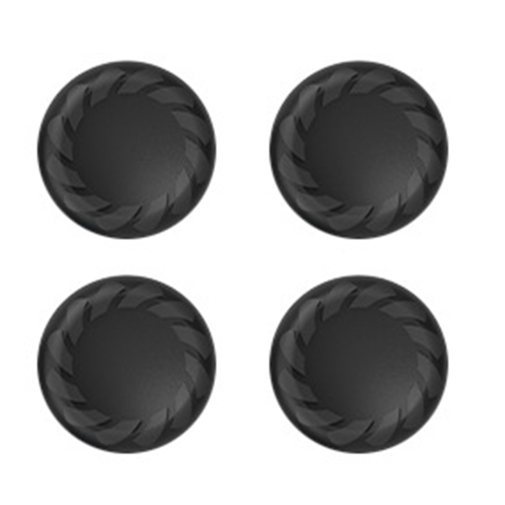 DATA FROG 4Pcs for Nintendo Switch 2 Joystick Caps Joy-Con Anti Slip Protective Thumb Grip Silicone Caps - Black