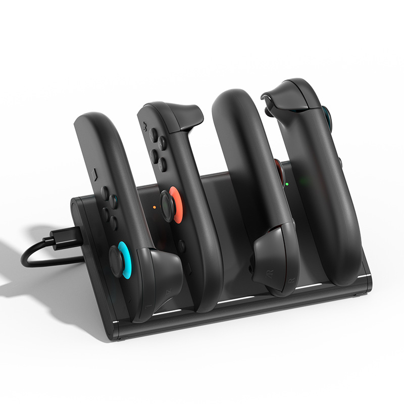 IPLAY HBS-2897 NS2 Joy-Con Charging Station for Nintendo Switch 2 4-in-1 Magnetic Charging Dock with LED Indicator