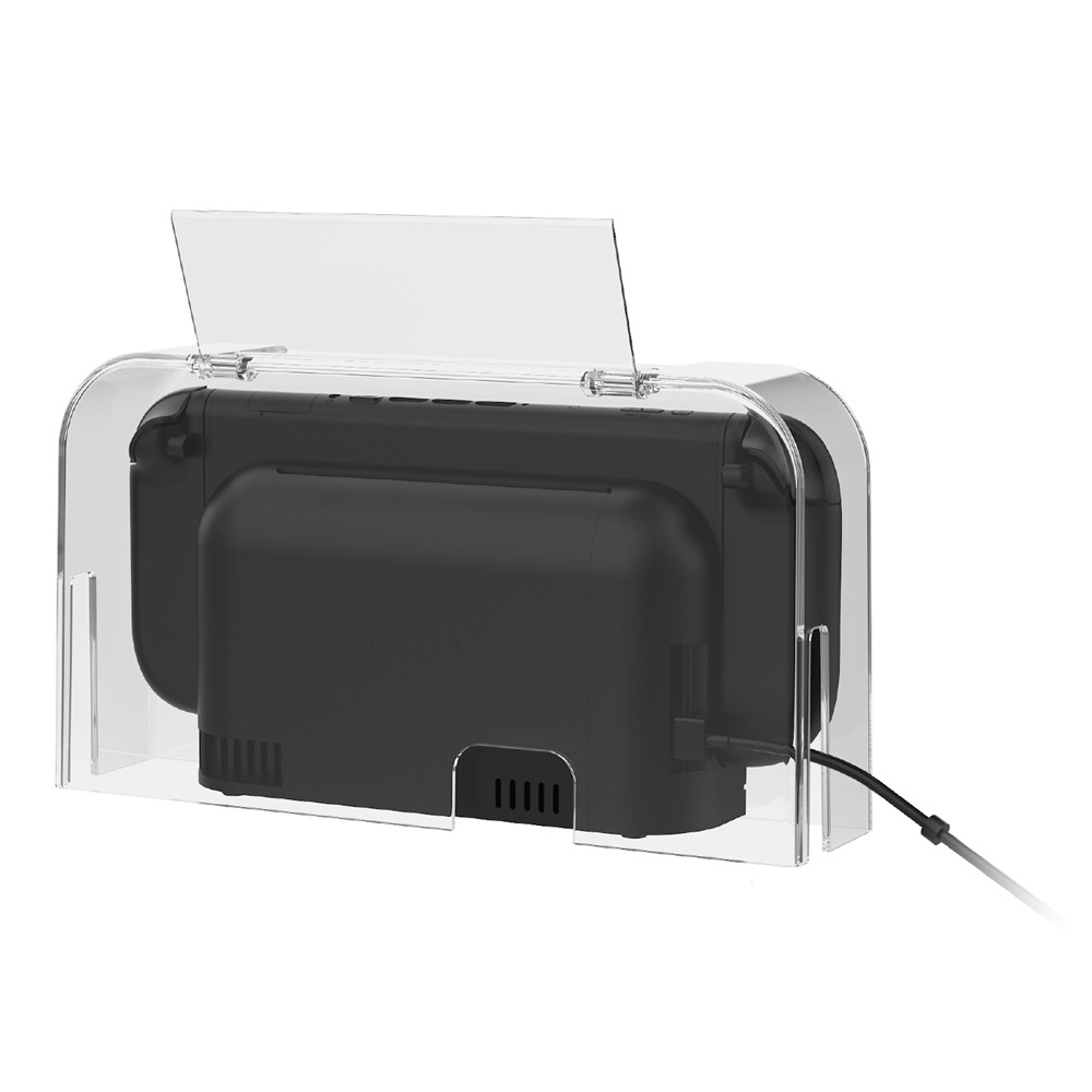 DOBE FOMIS ELECTRONICS TNS-51127 Clear Dust Cover for Nintendo Switch  /  Switch 2  /  Switch OLED Flip-top Protective Case