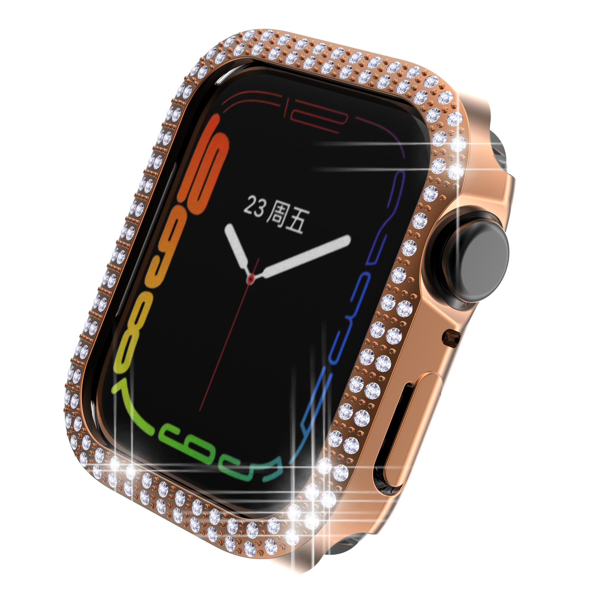 

Украшение Кафету с Тщательными Пк. - Розовое Золото, Apple Watch Series 7 45mm