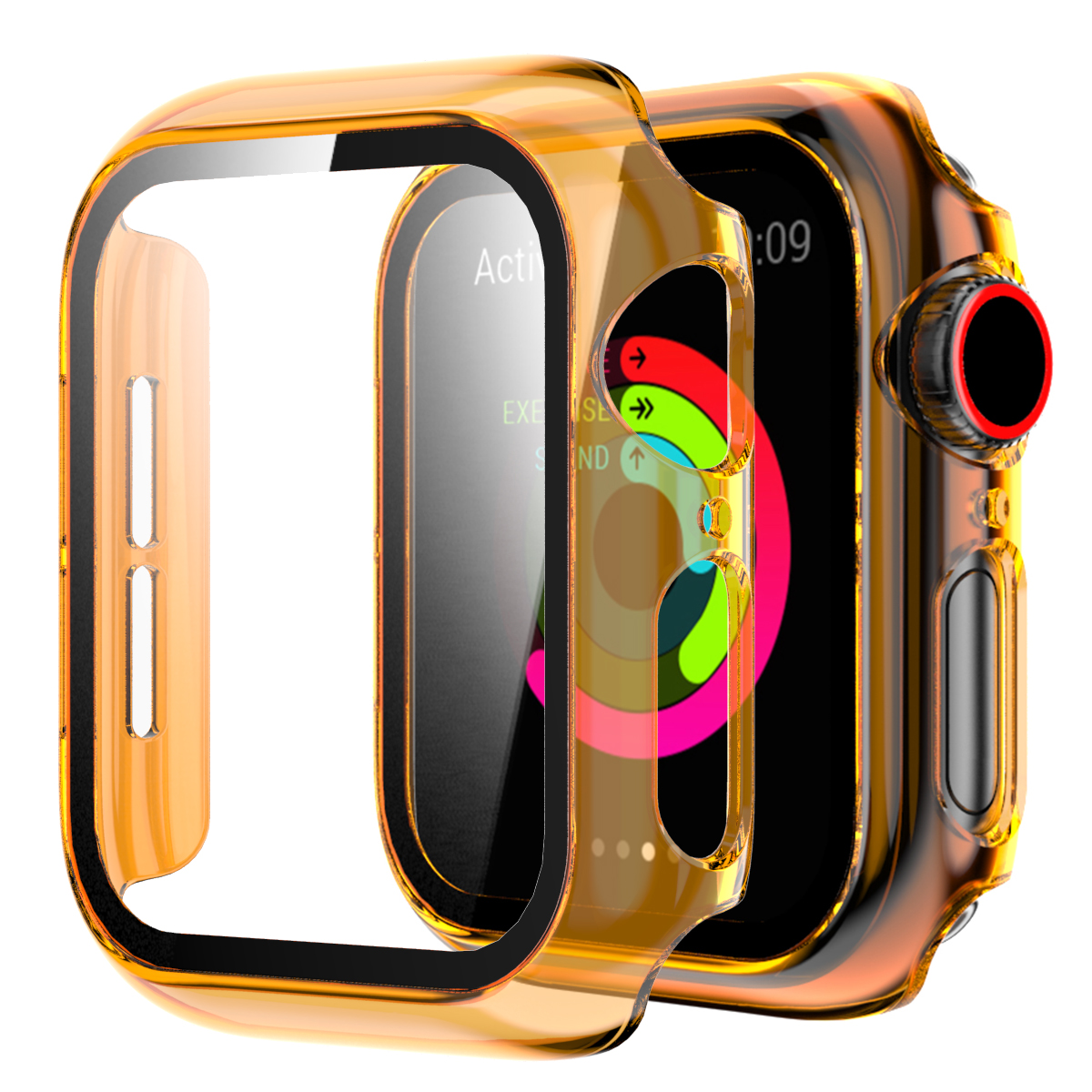 

Для Apple Watch Series 4 / 5/6 / SE 40 Мм, Устойчивый К Царапинам. - Апельсин, Apple Watch Series 5 40mm