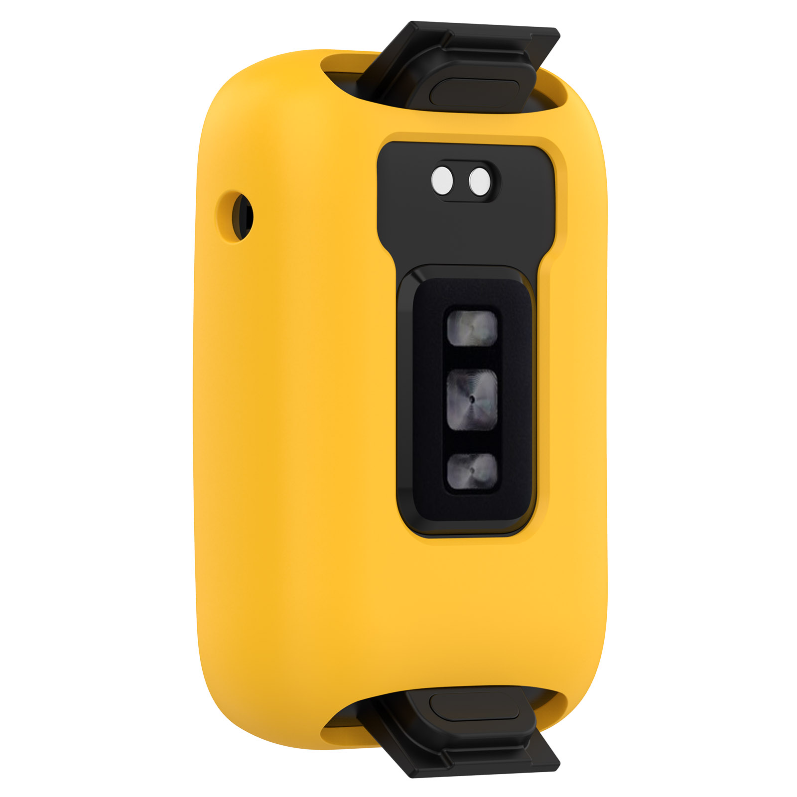 

Für Xiaomi Mi Band 7 Pro Silicon Case Smart Watch Protective Cover Half Hollow Watch Case - Gelb, Xiaomi Mi Band 7 Pro