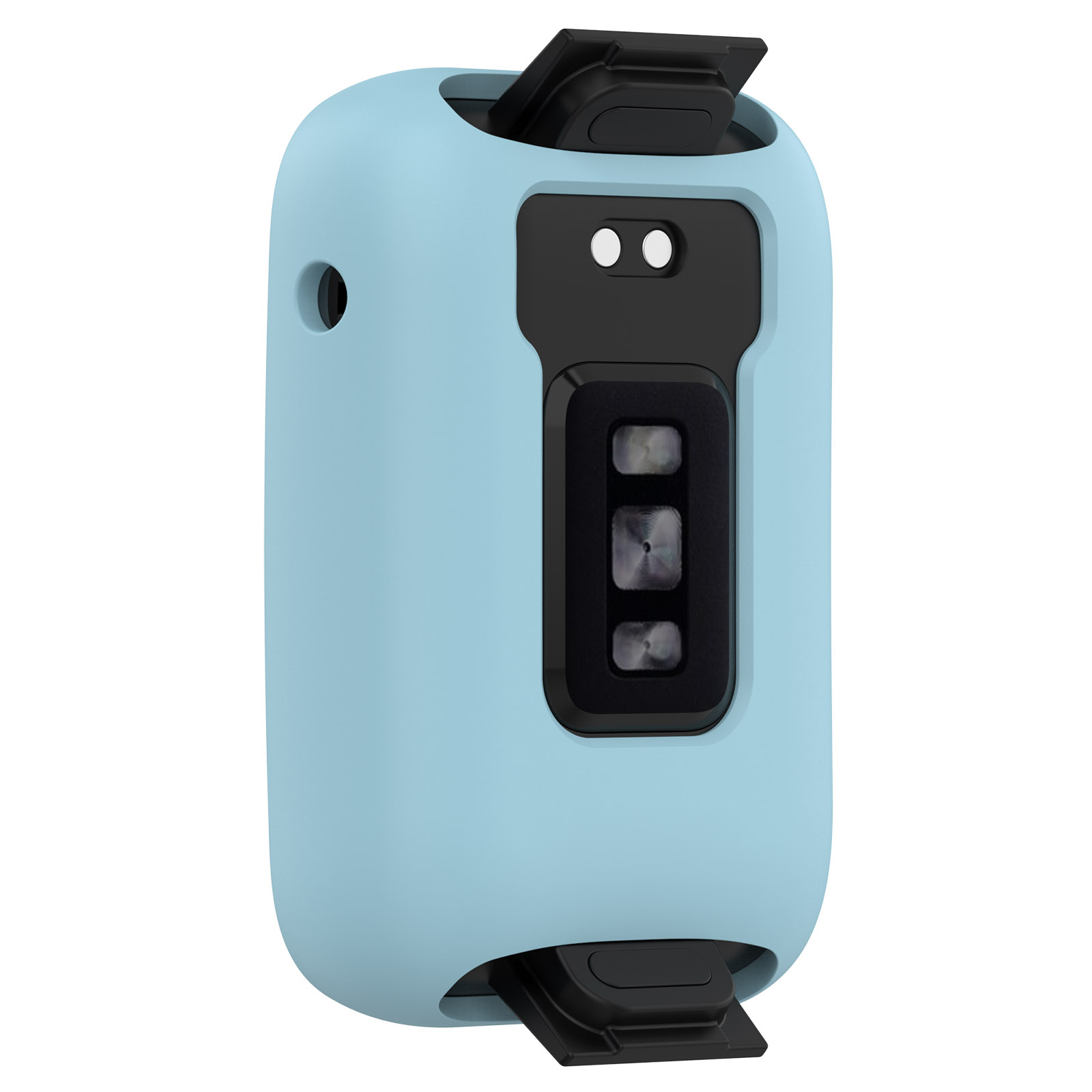 

Für Xiaomi Mi Band 7 Pro Silicon Case Smart Watch Protective Cover Half Hollow Watch Case - Blau, Xiaomi Mi Band 7 Pro