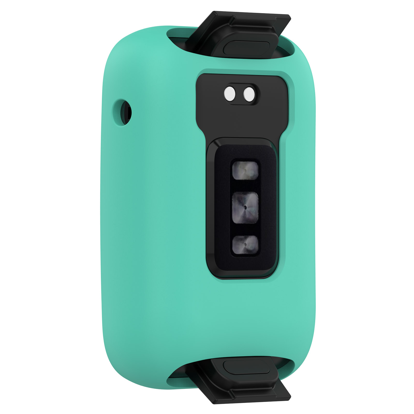 

Für Xiaomi Mi Band 7 Pro Silicon Case Smart Watch Protective Cover Half Hollow Watch Case - Hellgrün, Xiaomi Mi Band 7 Pro