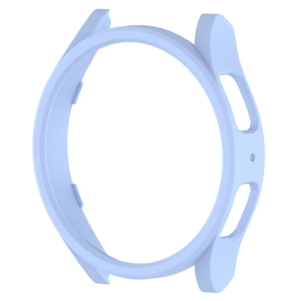 

Für Samsung Galaxy Watch6 40 mm Hard PC Watch Hülle Gummierte Schutzabdeckungsrahmen - Eis Meer Blau, Galaxy Watch6 40mm