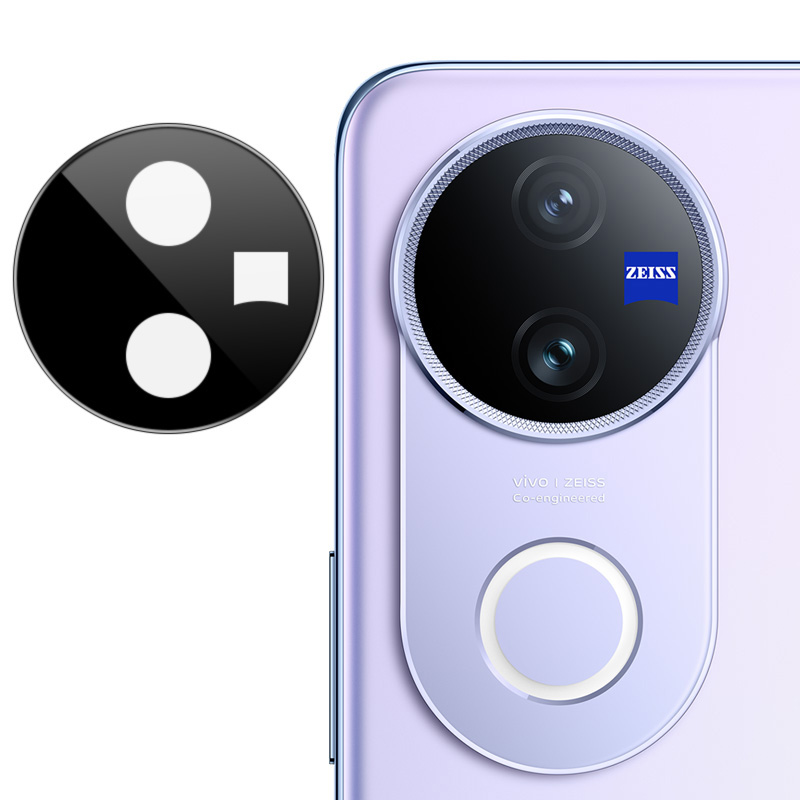 IMAK For vivo V50e 5G / V50 5G Camera Lens Protector Tempered Glass HD Clear Lens Film (Black Version)