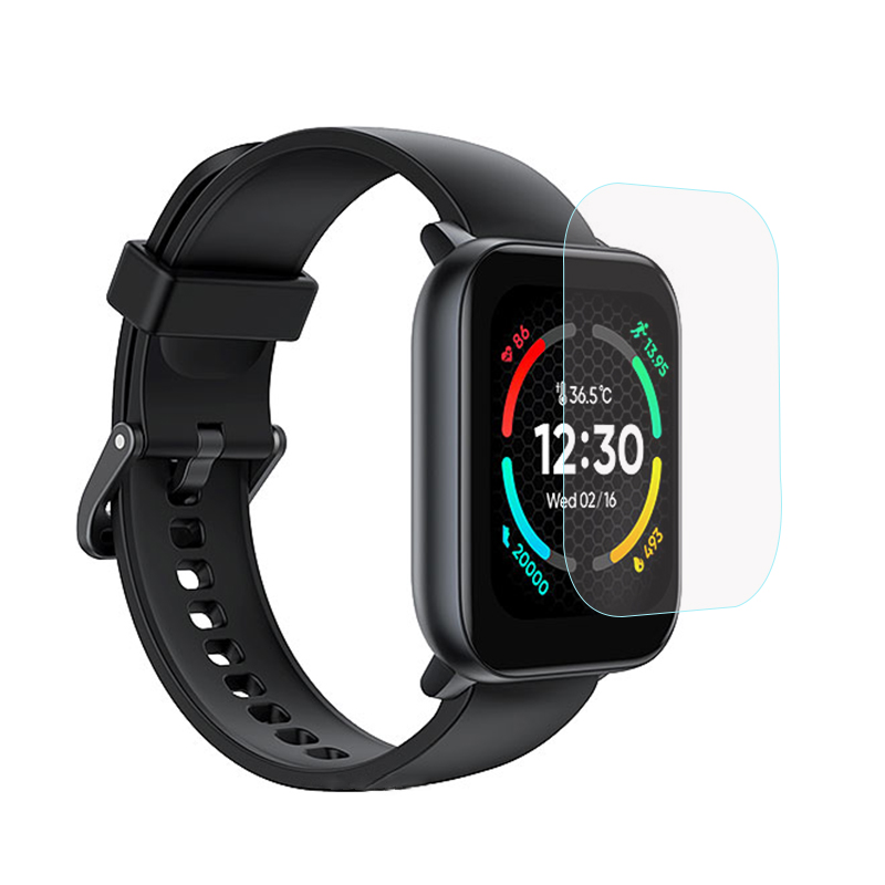 

For Realme TechLife Watch S100 Tempered Glass Screen Protector Touch Sensitive 0.3mm Ultra-Thin HD Clear Protective Film, Other Smartwatch Models