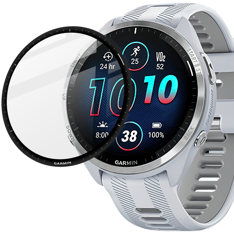 

IMAK Für Garmin Forerunner 965 Anti-kratzer-uhren-bildschirmschutz Hochdefinitionsgeräte Glasfilm, Garmin Forerunner 965
