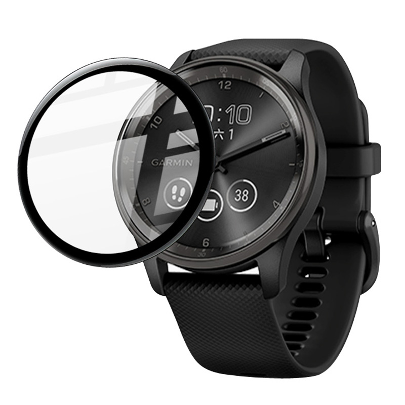 

IMAK Für GarminMove Trend Voller Abdeckung Bildschirm Beschützer Anti-kratzer Tempered Glass Clear Film, GarminMove Trend