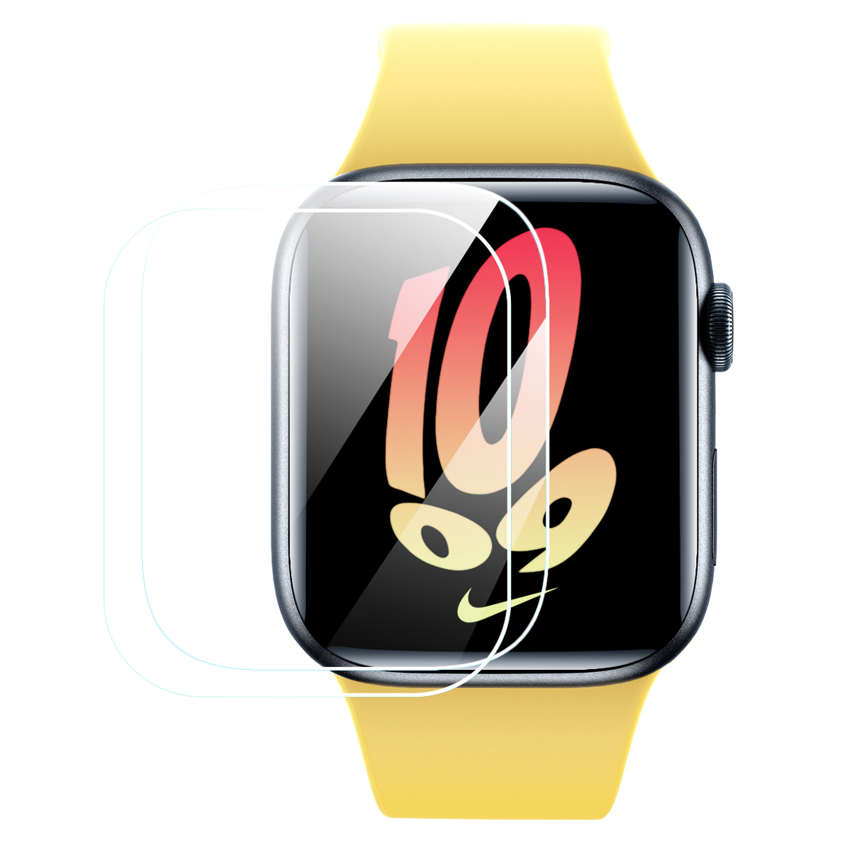 

Basis 2pcs Für Apple Watch Series 4 / 5 / 6 / se / SE (2022) 44-mm-bildschirmschützer Auto-Repair TPU HD Clear Watch Screenfilm, Apple Watch Series 5 44mm