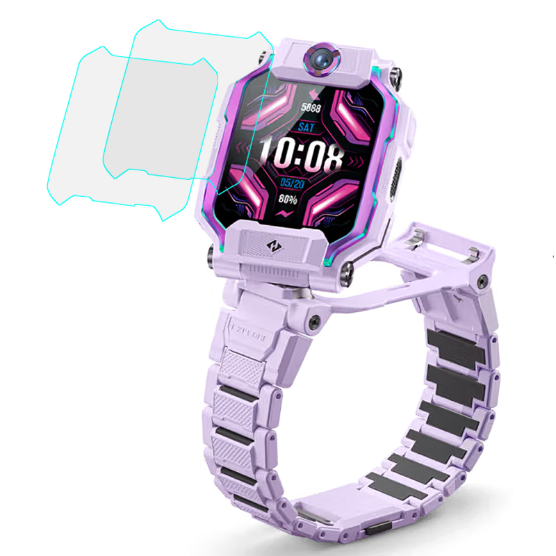 

2pcs / Setzen Sie Für Imoo Watch Phone Z9 Screen Protector 2.5d Arc Edge Tempered Glass Ultra Clear Watch Film, Imoo Watch Phone Z9