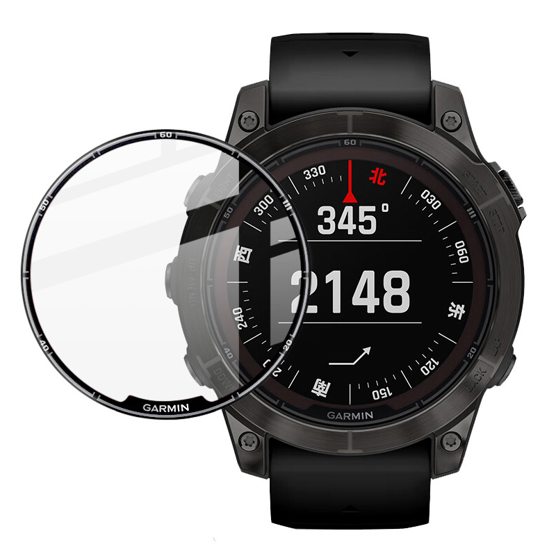 

IMAK Für Garmin Fenix ​​7 Pro Pmma-schutz Kristall Klarer Film Anti-kratzer-screen-beschützer, Garmin Fenix 7 Pro
