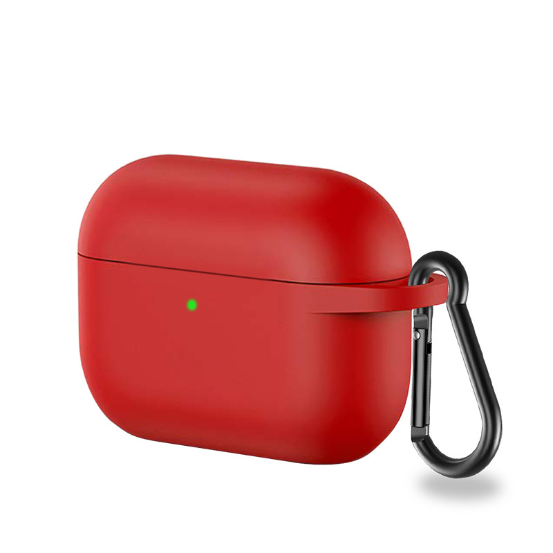 

Silicone Cover Protective Case for AirPods Pro Charging Case - Red, AirPods Pro