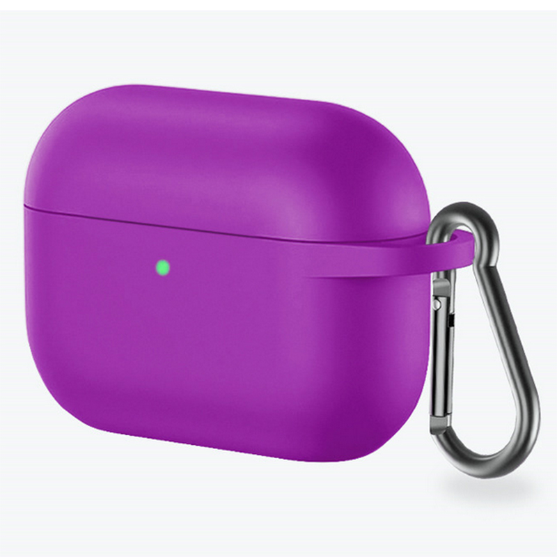 

Silicone Cover Protective Case for AirPods Pro Charging Case - Dark Purple, AirPods Pro