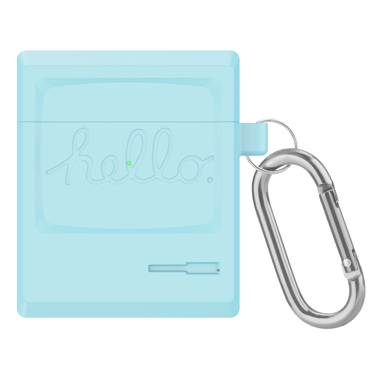 

Ретро Силиконовый Чехол Для Apple Airpods С Помощью Беспроводной Зарядки (2019) / Airpods С Зарядным Видом (2016) / (2019) - Голубое Небо, Apple AirPods with Charging Case (2019)