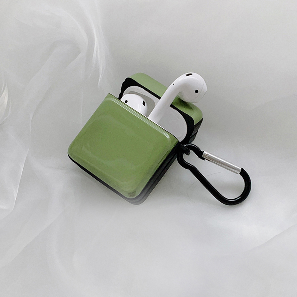

Простая Серия IMD TPU Bluetooth Наследственная Крышка Для Apple Airpods С Помощью Беспроводной Зарядки (2019) / AirPods С Зарядным Видом (2019) / (2016) - Зеленый, Apple AirPods with Wireless Charging Case (2019)