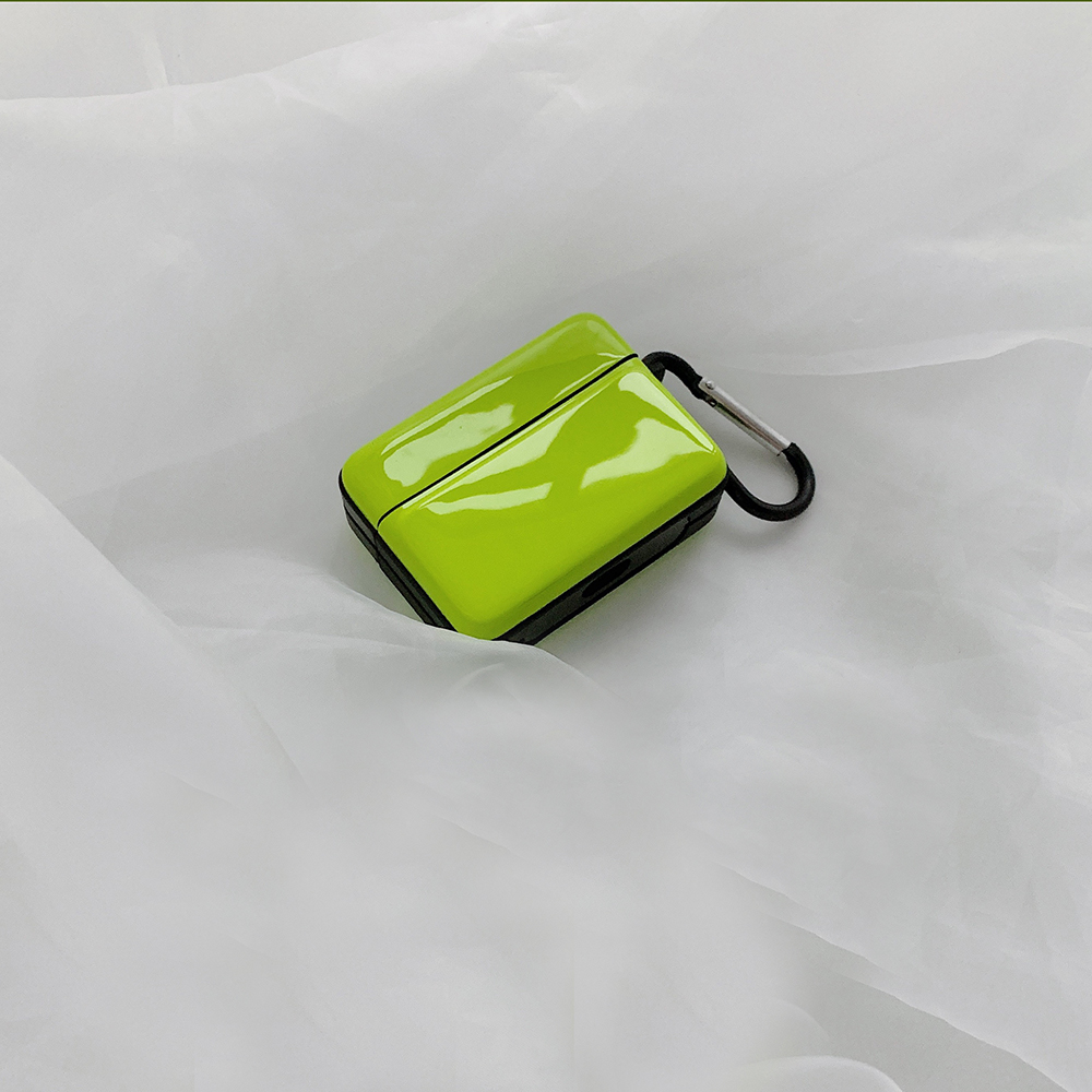 

Simple Series IMD TPU Bluetooth Earphone Case for Apple AirPods Pro - Fluorescent Green, AirPods Pro