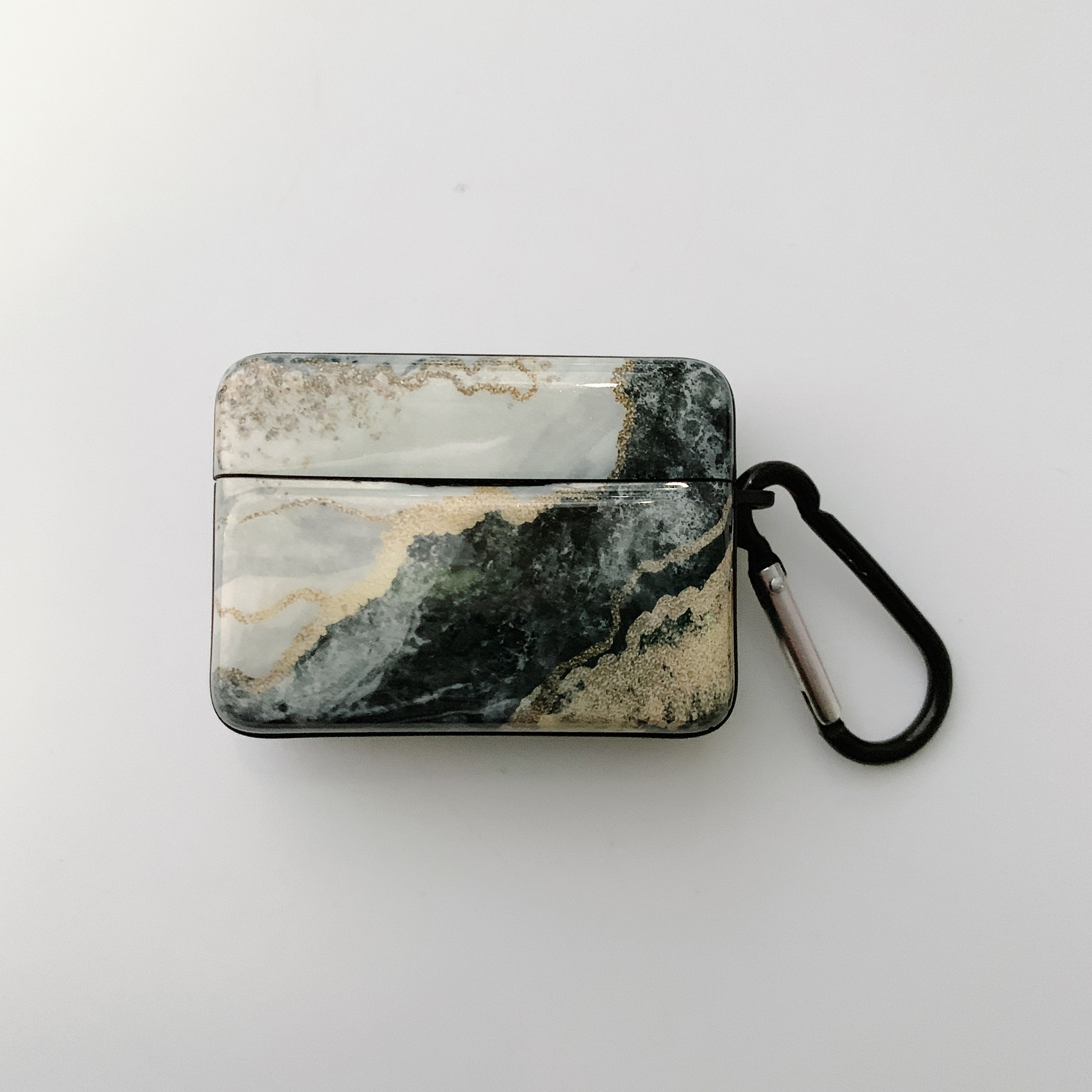 

IMD Gilding Marble Pattern Design Protective Case for Apple AirPods Pro - Style B, AirPods Pro
