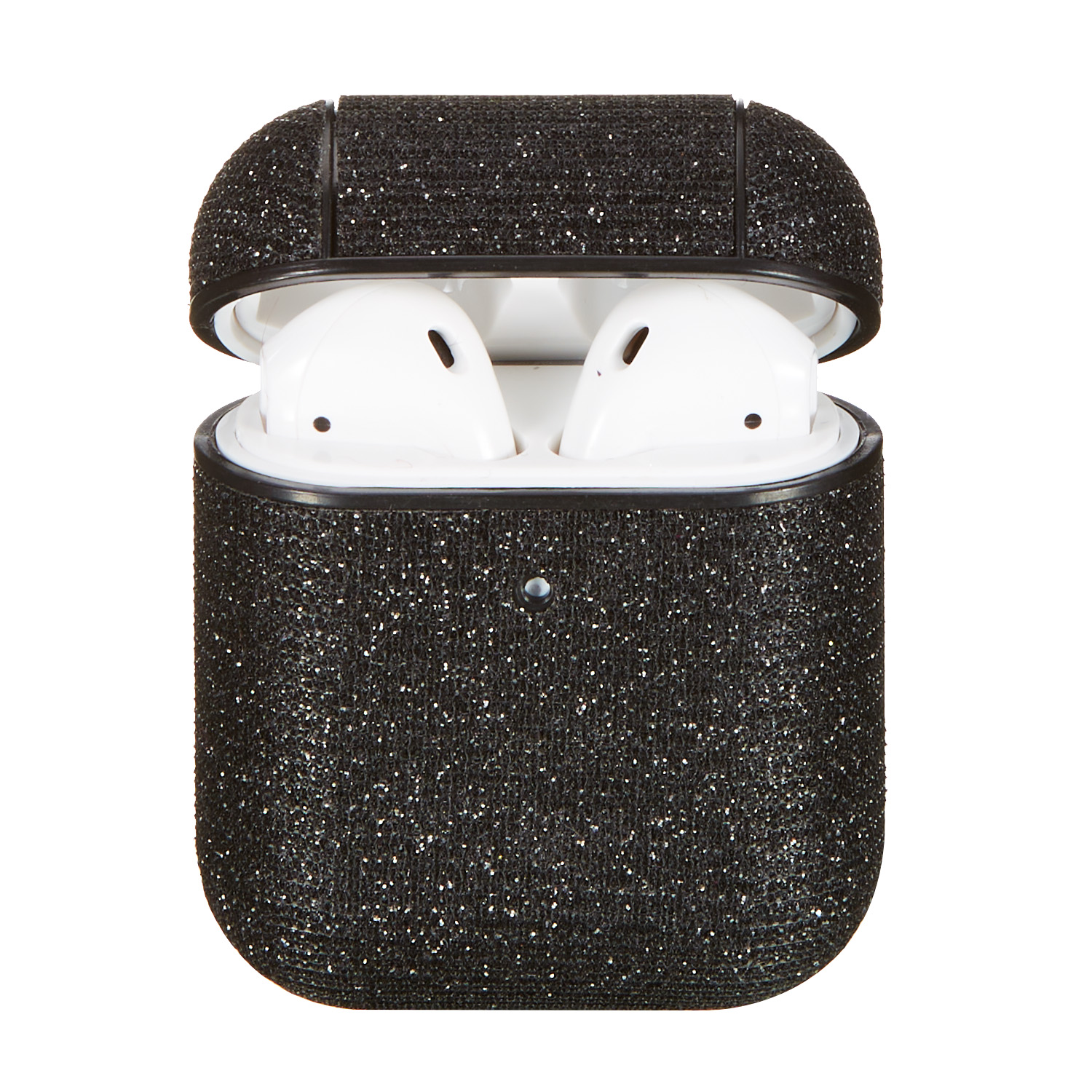 

Защитные Наушники с Ослепительными Сериями Для Apple AirPods с Корпусом Зарядки (2016)/(2019)/беспроводная Зарядка (2019) - Черный, Apple AirPods with Wireless Charging Case (2019)