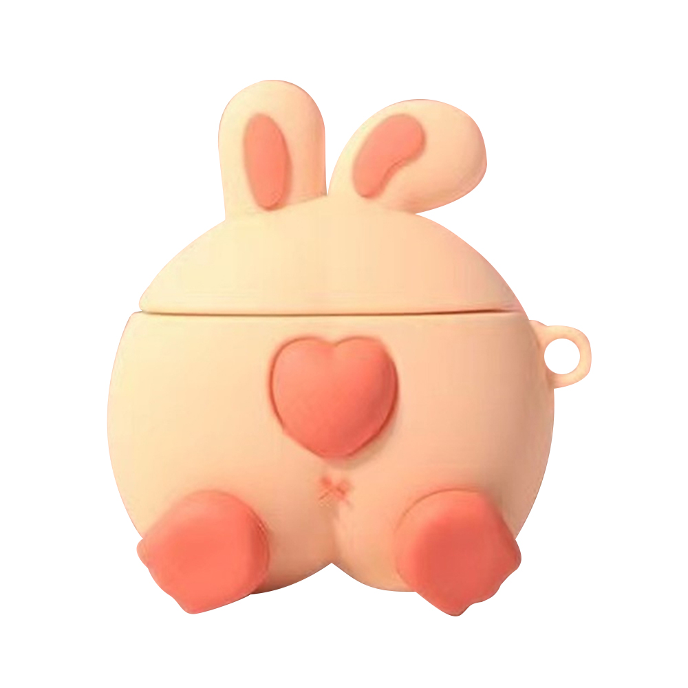 Silicone Case for Samsung Galaxy Buds2 Pro Bluetooth-compatible Earphone Cartoon Protection Cover - Rabbit Butt