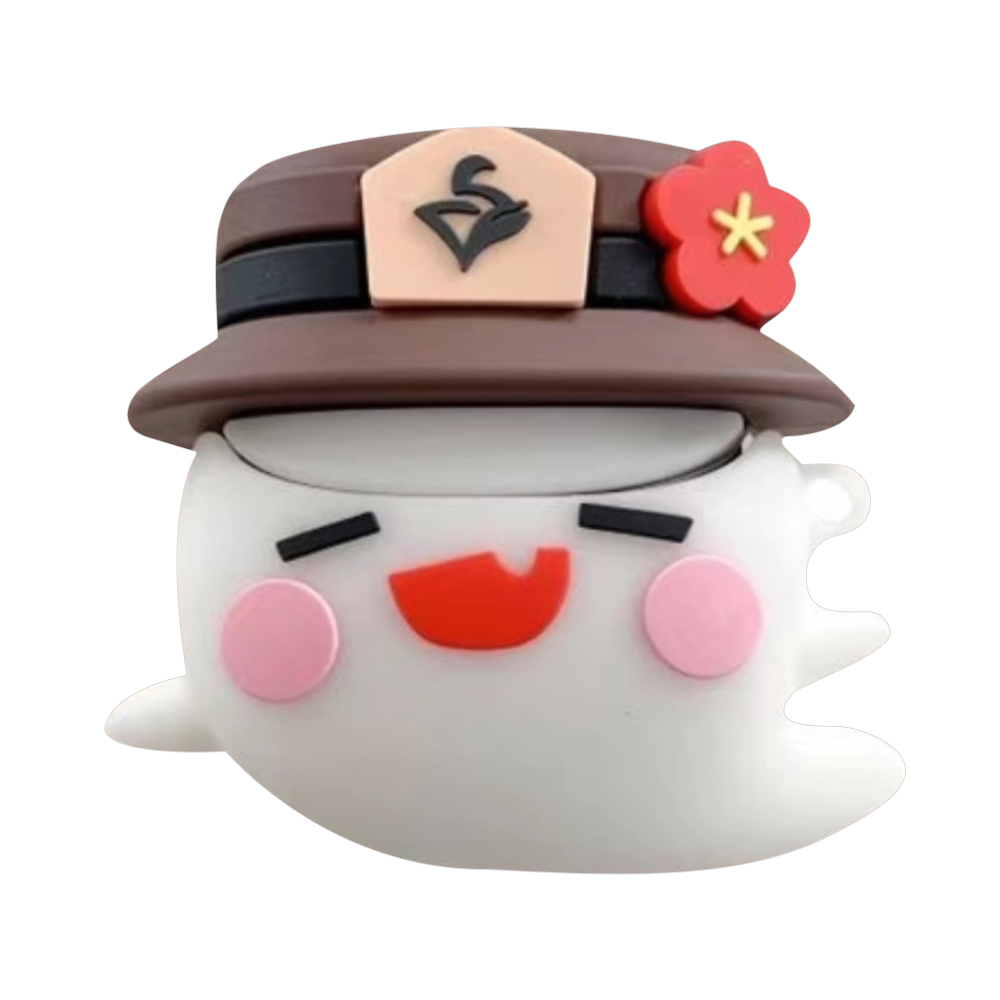 For Samsung Galaxy Buds Pro Lovely Cartoon Case Bluetooth-compatible Earphone Silicone Cover - Ghost