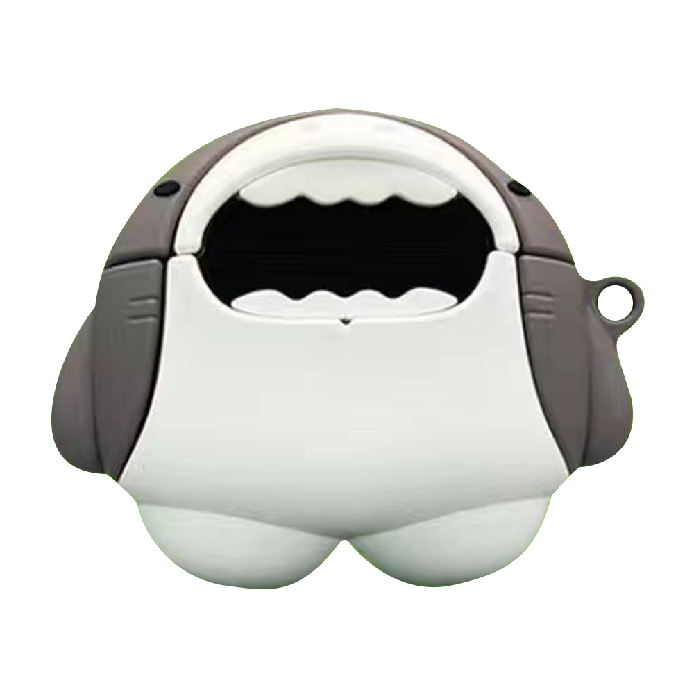 For Edifier TWS1 Bluetooth-compatible Earphone Silicone Cover Lovely Cartoon Shark Protective Case