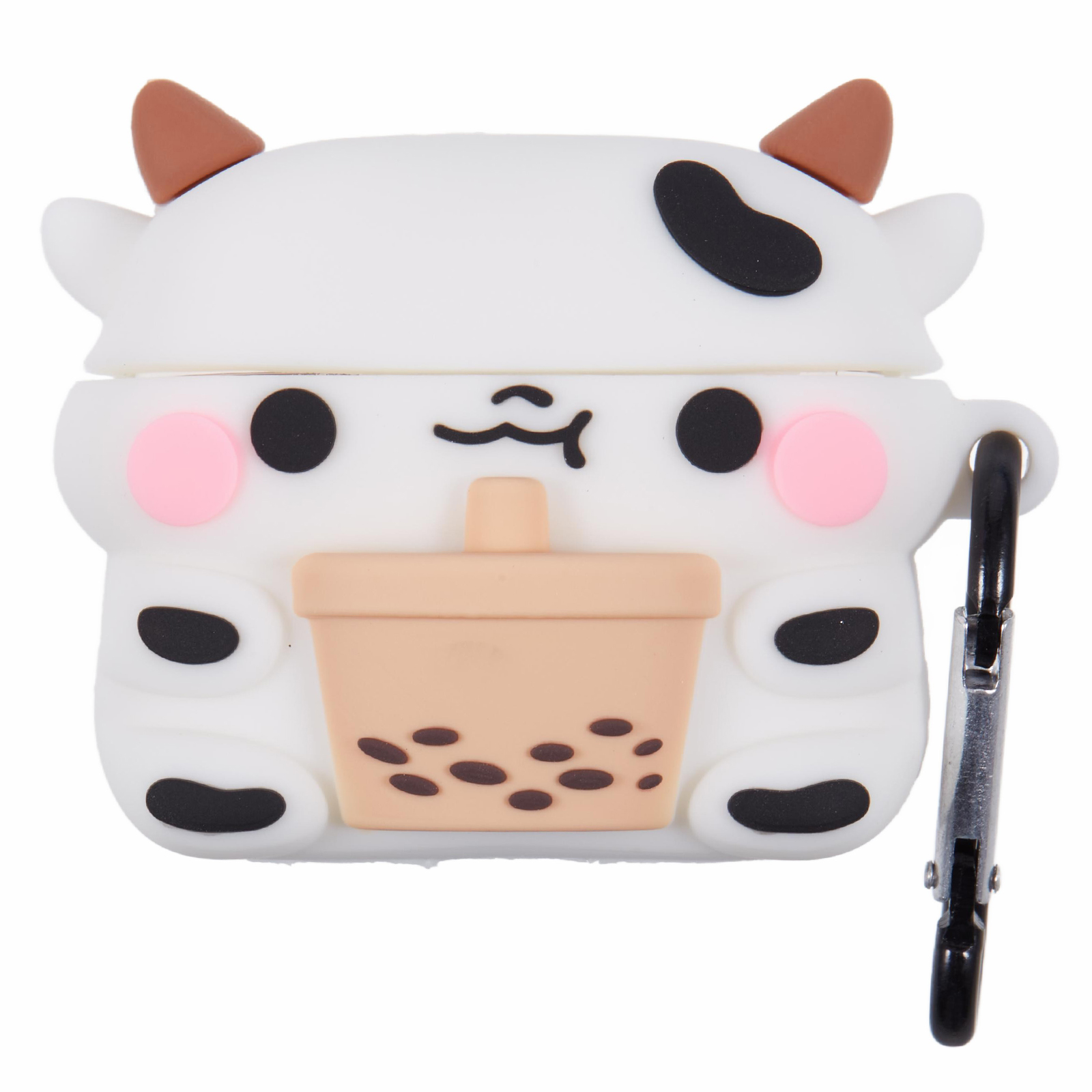 For Apple AirPods 3 Silicone Cover Milk Tea Cow Bluetooth-compatible Earphones Protective Case