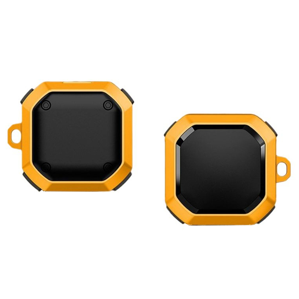 For Samsung Galaxy Buds FE / Buds2 Pro / Buds2 / Buds Pro / Buds Live Bluetooth-compatible Earphone Cover TPU+PC Anti-Drop Case - Yellow