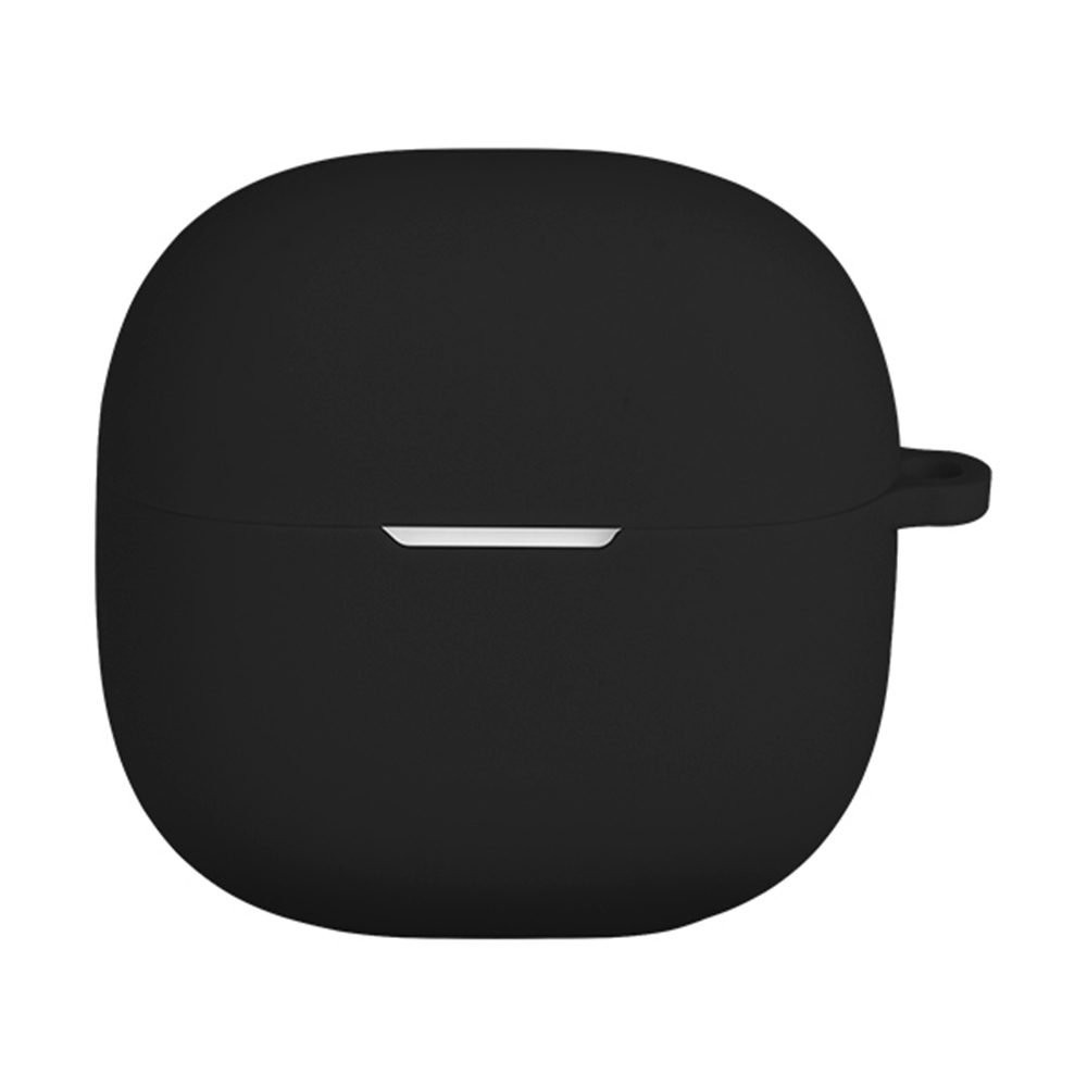 For Xiaomi Redmi Buds 8 Lite / Buds 6 Lite Silicone Case Bluetooth-compatible Earphone Anti-scratch Protective Cover - Black