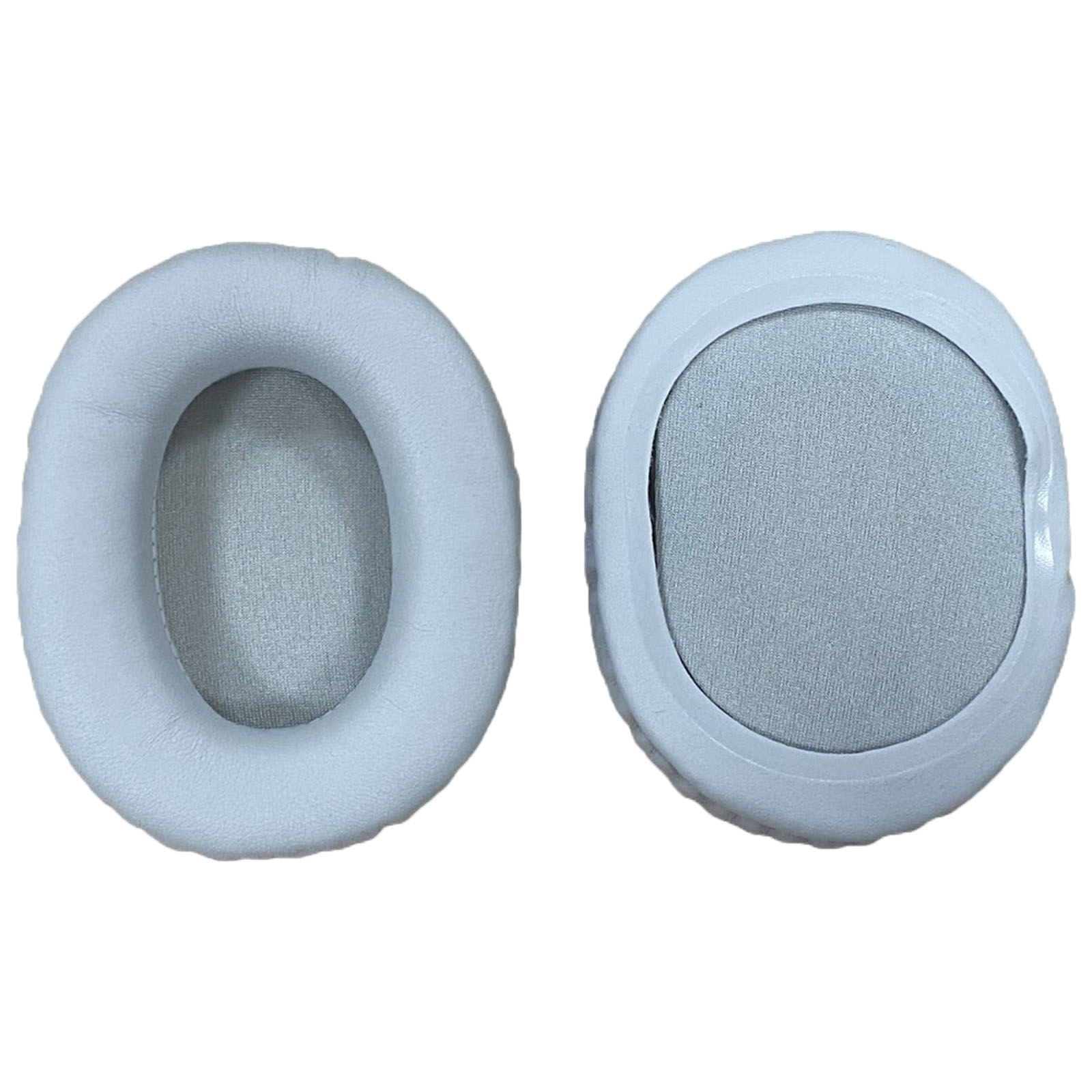 JZF-518 1Pair Replacement Earpads for Razer Barracuda X Headset Cushions - Grey  /  Protein Leather