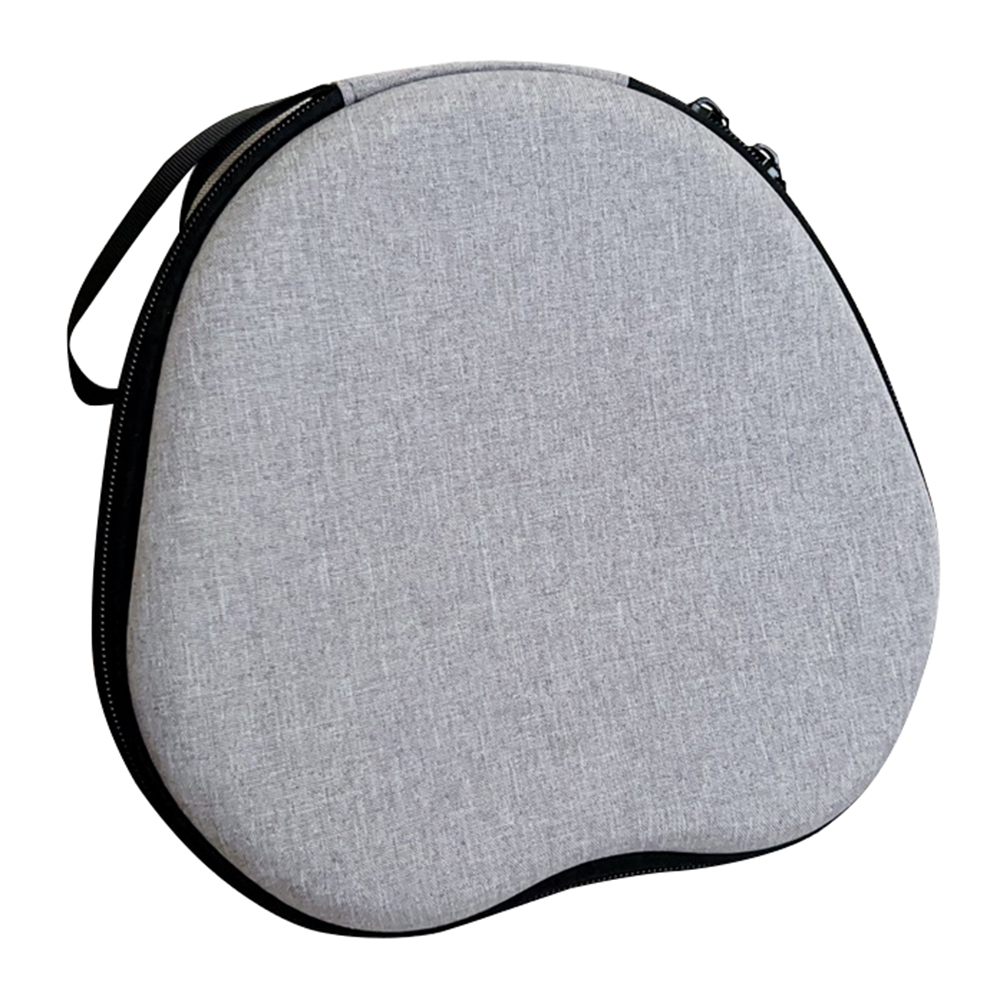 For Anker Soundcore Life Q20 Headphone Case EVA Cartoon Storage Bag Over-Ear Headset Shockproof Protective Case - Grey
