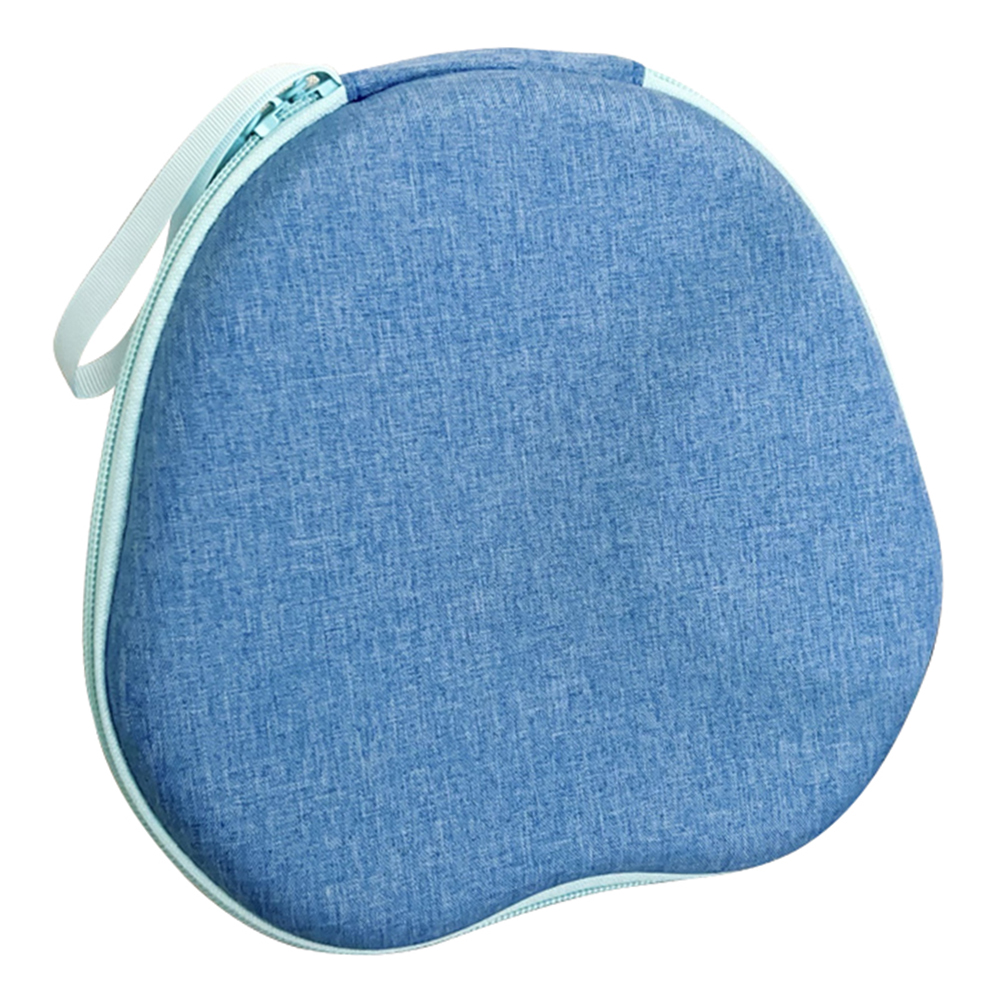 For Sony MDR-1AM2 Hi-Res Headphone Case EVA Cartoon Storage Bag Over-Ear Headset Shockproof Protective Case - Blue