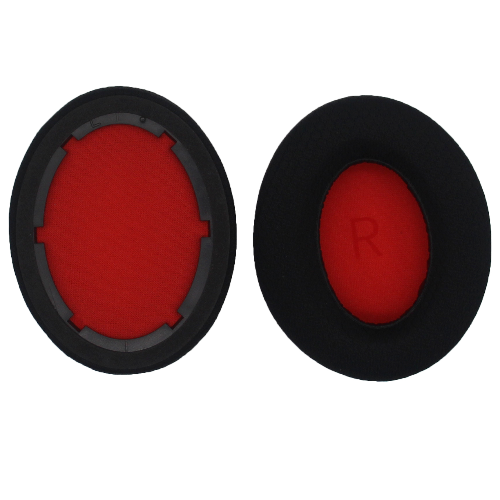 JZF-425 1Pair For 1MORE Sonoflow Headset Earpads Replacement Mesh Fabric Ear Cushions Headphone Protective Cover
