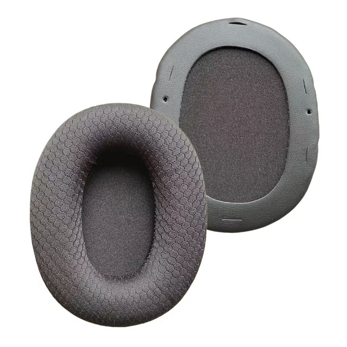 1 Pair For Edifier W800BT Free Replacement Earpads Over-Ear Bluetooth-compatible Headphones Cushions - Black Breathable Mesh