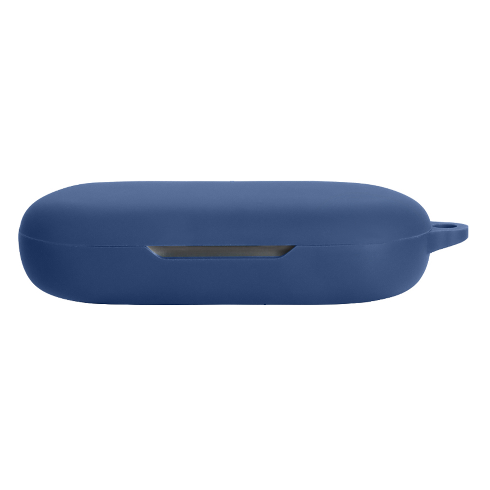 For iFLYBUDS Air 2 Protective Case Bluetooth-Compatible Earbuds Silicone Cover with Hook - Dark Blue