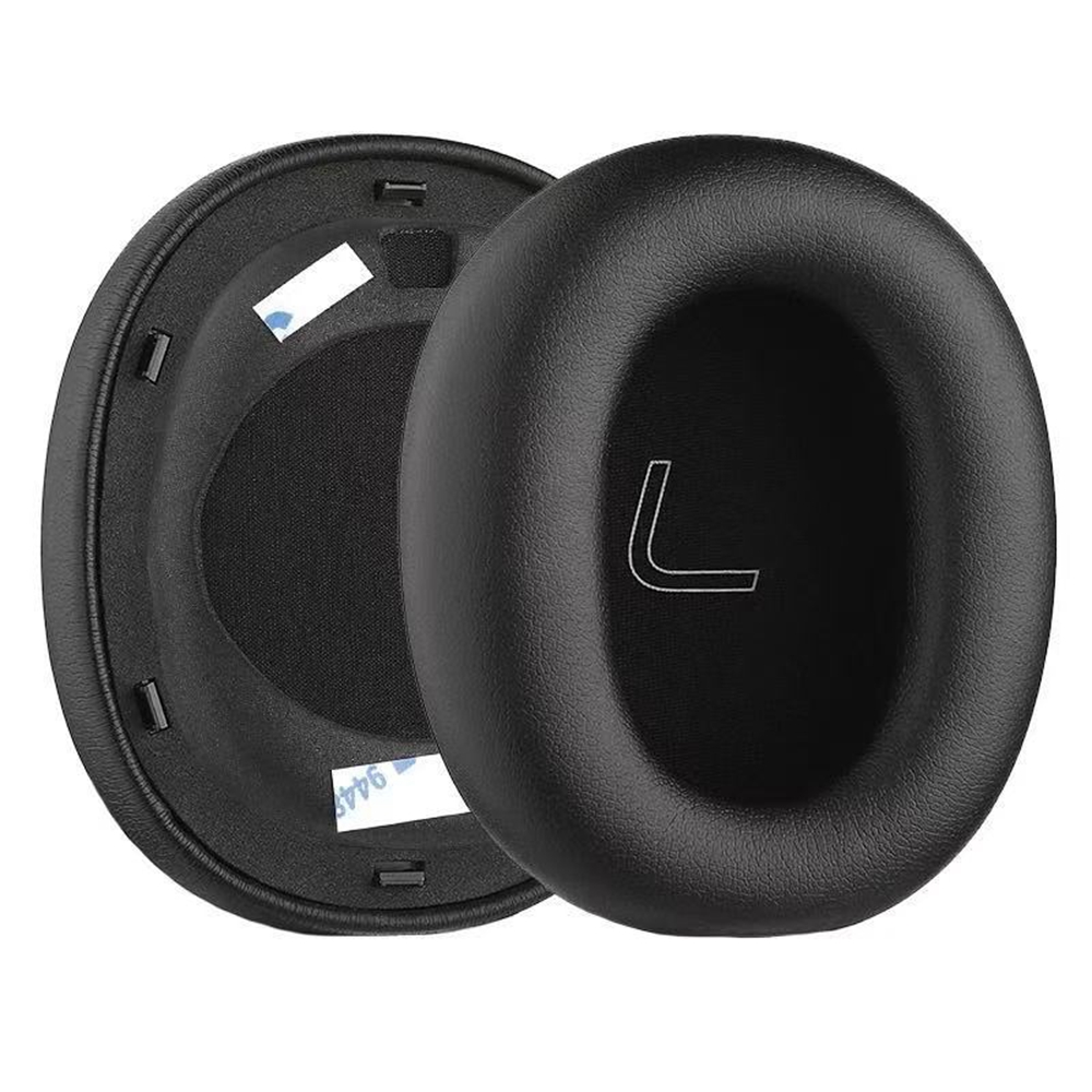 For Edifier LS880NB Pro  /  WH950NB Replacement Ear Pads Protein Leather Cushions - Black