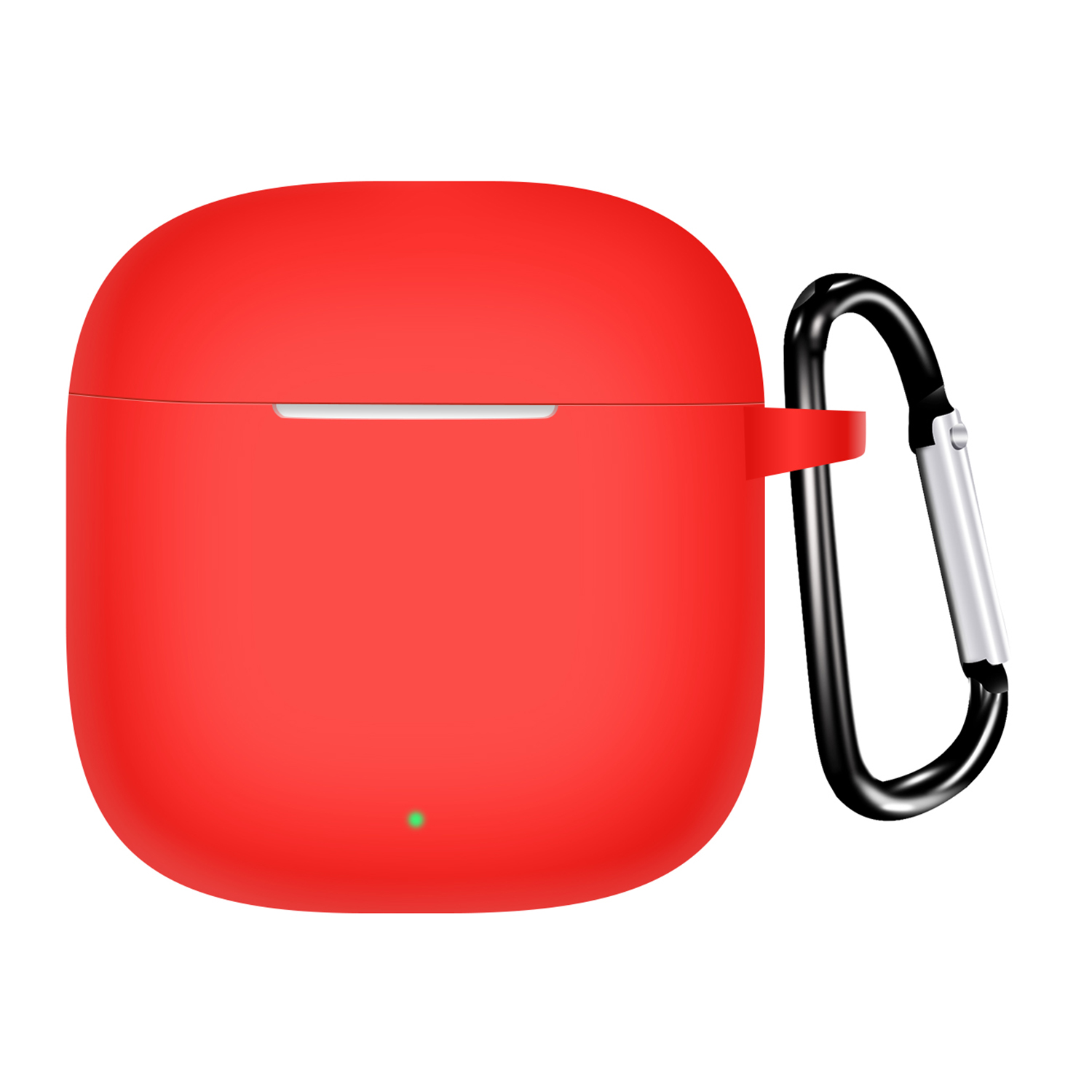 For Huawei FreeBuds SE 3 Protective Case Bluetooth-Compatible Earphone Silicone Cover with Hook - Red