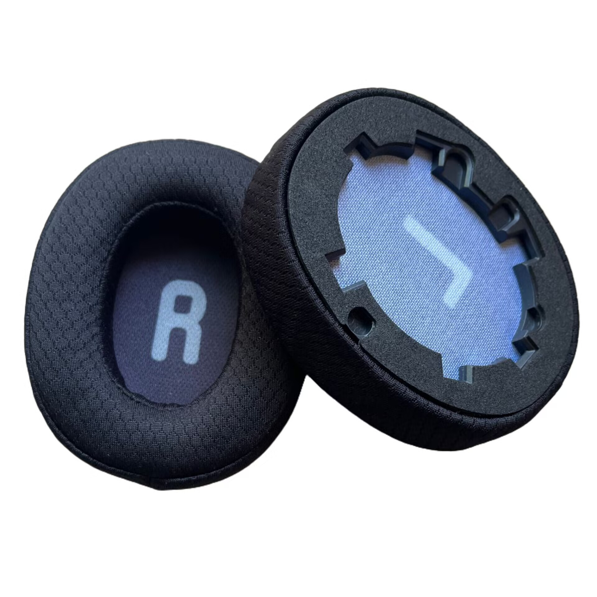 1 Pair Ear Pads for JBL Tune 760NC/750BTNC/720BT/710BT/700BT Headphones Breathable Mesh Fabric Ear Cushions - Black