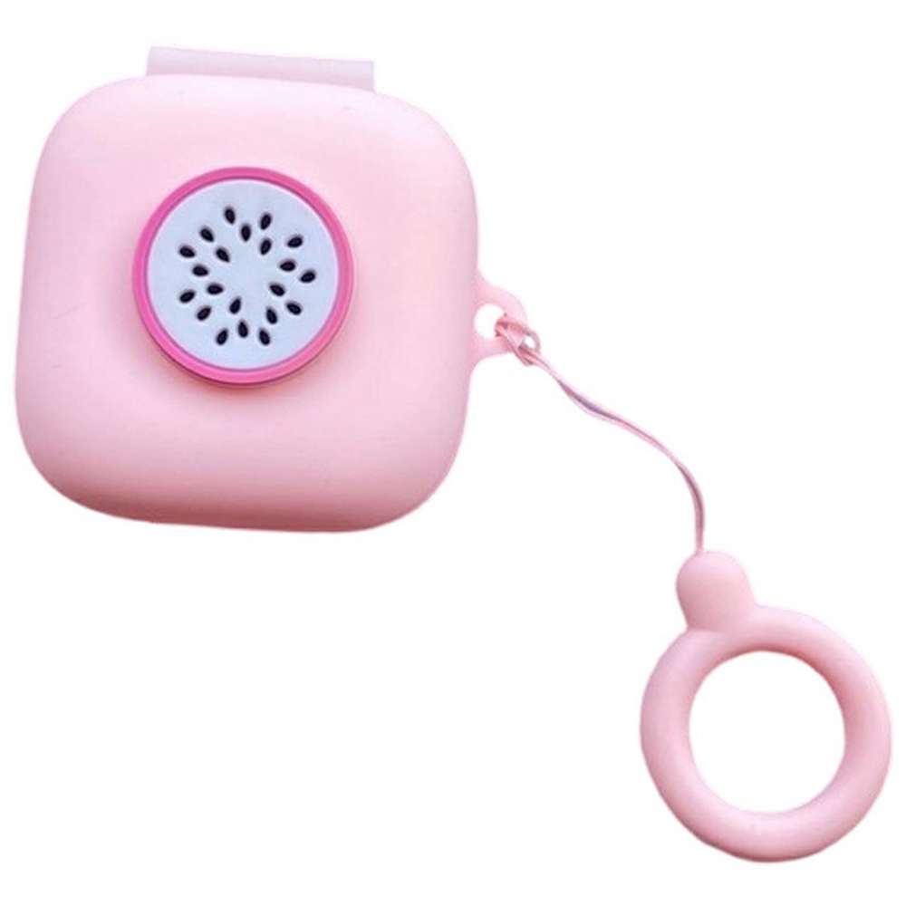 For Samsung Galaxy Buds4 / Buds4 Pro Silicone Case Cartoon Fruit Animal Earphone Protective Cover with Ring Strap - Style N