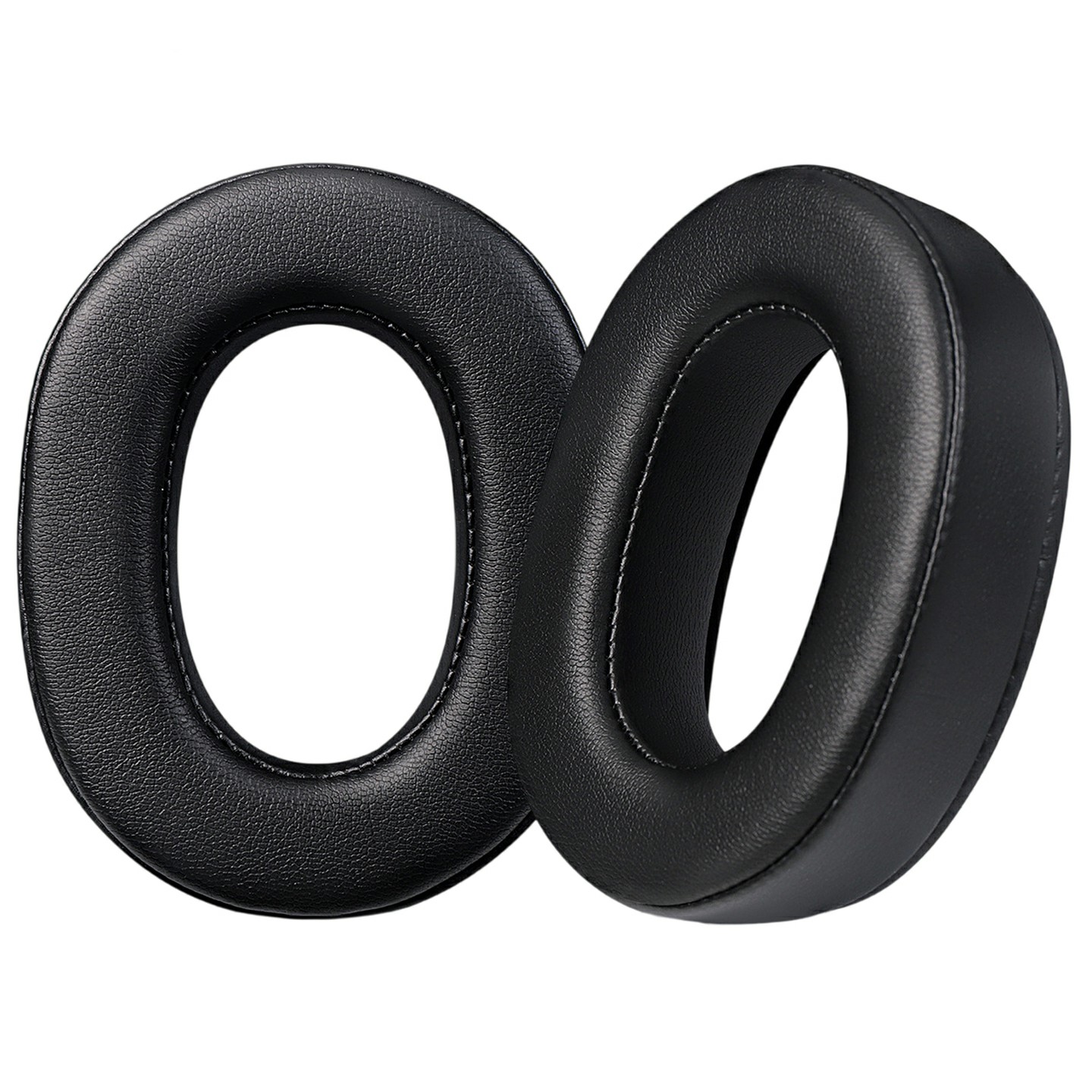 2Pcs Ear Pads for Sony MDR-1000X  /  WH-1000XM2 Headphones Protein Leather Memory Foam Replacement Cushions