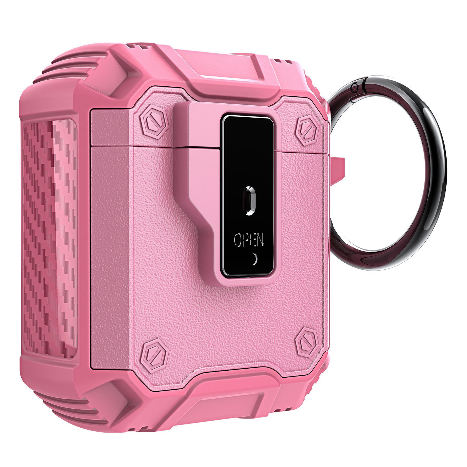 

Для Apple AirPods С Зарядным Видом (2016) / (2019) / Airpods С Беспроводной Зарядкой Case (2019) TPU + Наушники Для Наушников PC - Розовый, Apple AirPods with Charging Case (2016)